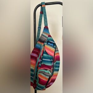 Kavu Multicolor Striped Backpack